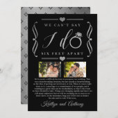 六足結婚別の期日の変更 セーブザデート (正面/裏面)