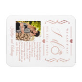 六足結婚別の期日の変更 マグネット (横)