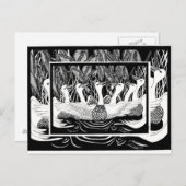 六雁六雁 ポストカード (正面/裏面)