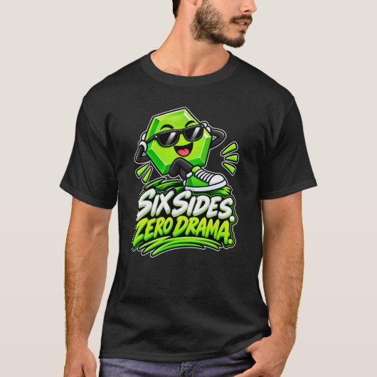 六面体 - ドラマゼロ Tシャツ (正面)