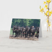 六馬隊 カード (黄色い花)