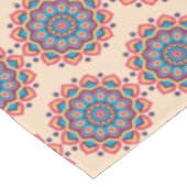 六鮮やか色曼荼羅 テーブルクロス (アングル)