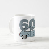 六〇〇アズール コーヒーマグカップ (正面左)