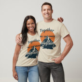 共に山を動かそう Tシャツ (ユニセックス)