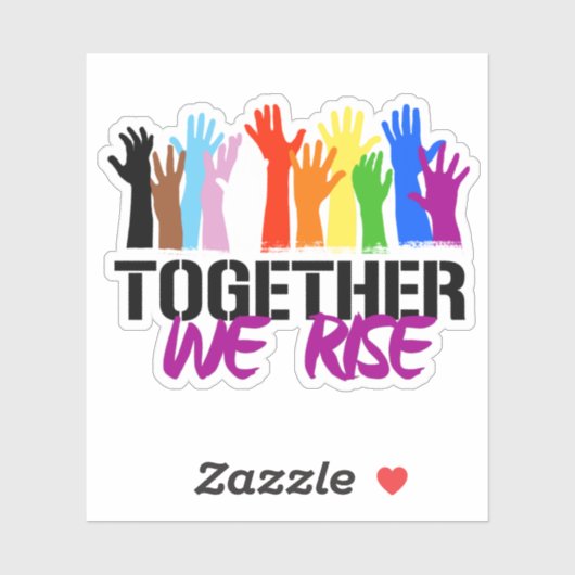 共に立つ シール (シート)