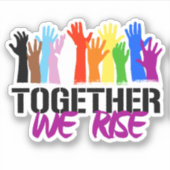 共に立つ シール (正面)