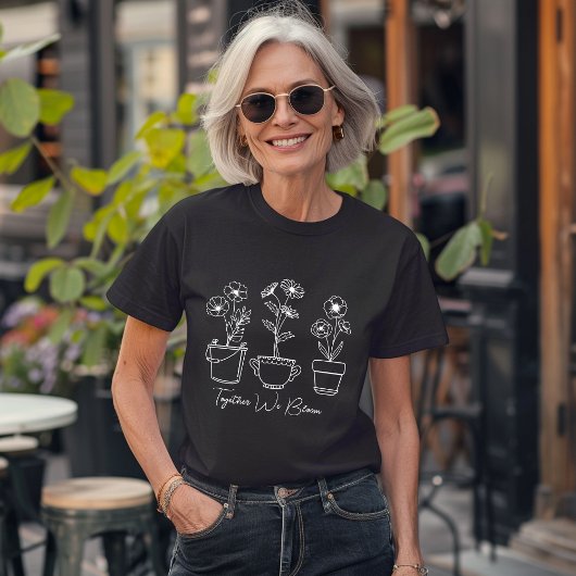 共に輝く 励ましの言葉 Tシャツ