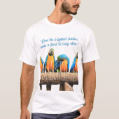 "共に輝く" Tシャツ (正面)