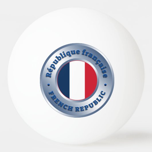 共フランスの和 卓球ボール (正面)