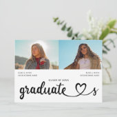 共モダン同卒業、時々二人 招待状 (スタンド正面)