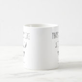 共働おもしろいき引用文事務パーソナライズされた所ギフト コーヒーマグカップ (中央)