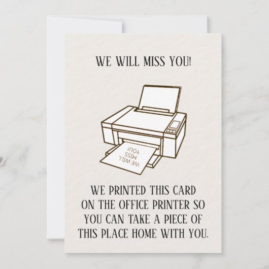 共働おもしろいき遠くにまたはBo用の印刷可能な行きカード シーズンカード (正面)