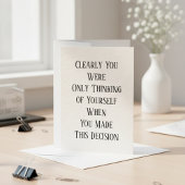 共働おもしろいき遠くにボス・ユーモアのカード シーズンカード