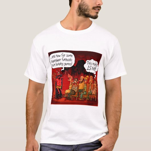 共働おもしろい者への贈与 Tシャツ (正面)