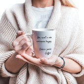 共働きおもしろいギフトコーヒー カフェラテマグ