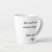 共働きおもしろいギフトコーヒー カフェラテマグ (右アングル)