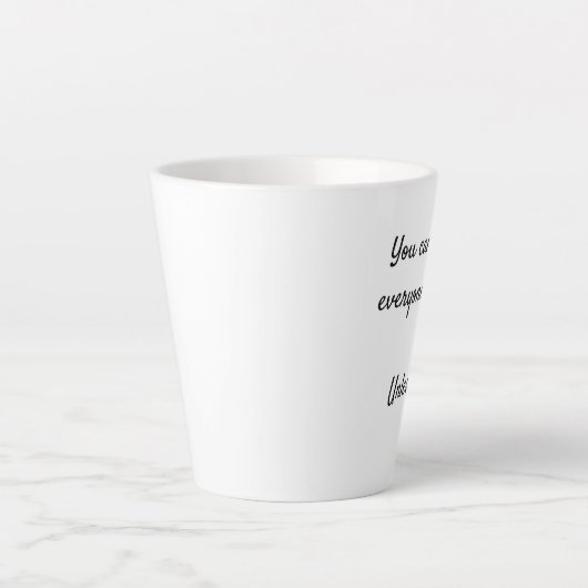 共働きおもしろいギフトコーヒー カフェラテマグ (正面)