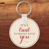 共働きギフトの好意クリスマスプレゼント キーホルダー (正面)