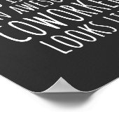 共働きギフト、共働きマグ素晴らし、共働き ポスター (角)