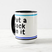 共働きユーモア引用文 | Officeコおもしろいーヒー マグカップ (正面左)