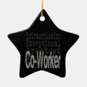 共働き者 セラミックオーナメント (正面)