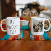 共働最高のきEver - Officeのパーソナライズされた写真 コーヒーマグカップ