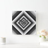 共分散6 スクエア壁時計 (ホーム)