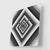 共分散6 スクエア壁時計 (傾斜)