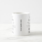 共同おもしろい作業者調査/オフィスボスまたはスタッフ コーヒーマグカップ (中央)