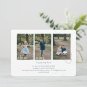 共同の双子の誕生日パーティー 招待状 (スタンド正面)