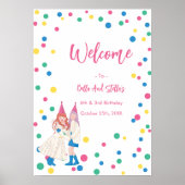 共同の誕生日 ファンシーな姉妹たち ポスター (正面)