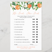 共同ウェディングシャワーゲーム誰が言った？ チラシ (正面)