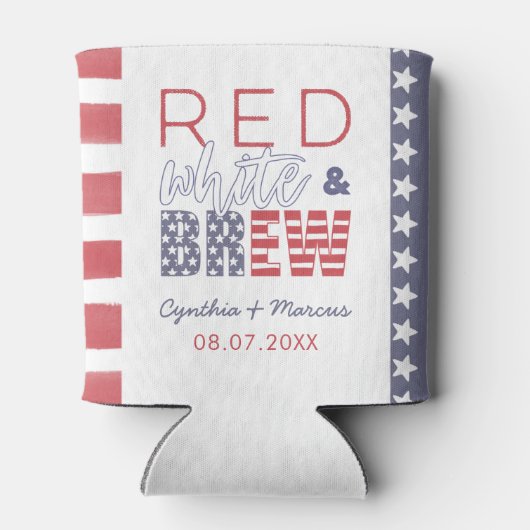 共同シャワー用の赤い白と醸造おもしろいのお気に入り 缶クーラー (裏面)