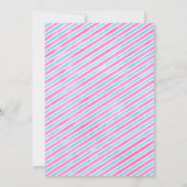 共同スーパーヒーローおよびプリンセスの誕生日の招待状 招待状 (裏面)