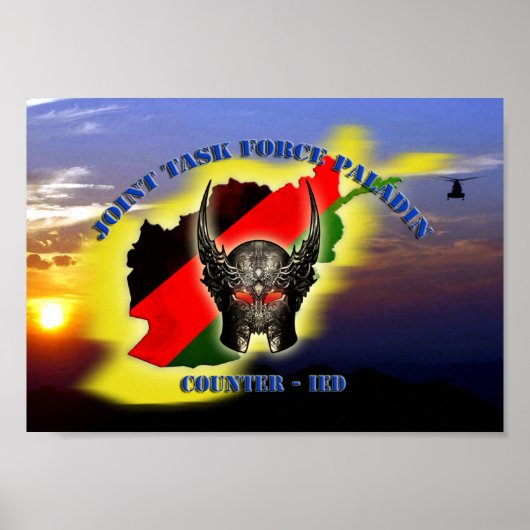 共同タスクフォースパラディンCIED ポスター (正面)