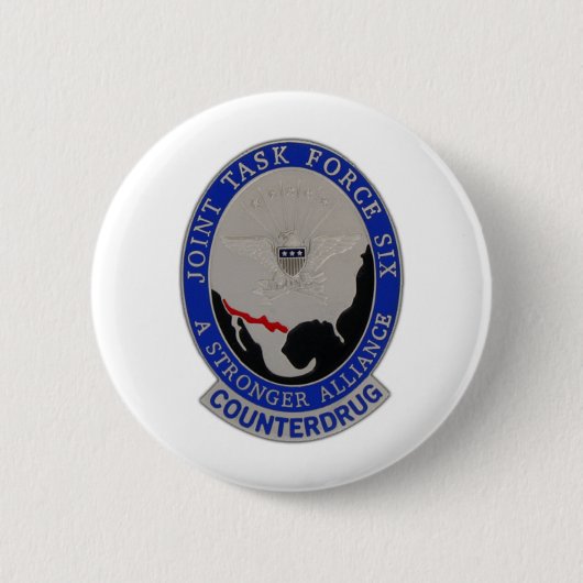共同タスクフォース6 缶バッジ (正面)
