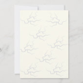 共同ツインボーイズ誕生日かわいいロボット未来的 招待状 (裏面)