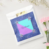 共同ツイン宇宙誕生日パーティーボーイガール フェイバーバッグ (封をした状態)