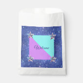 共同ツイン宇宙誕生日パーティーボーイガール フェイバーバッグ (正面)