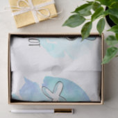 共同パイロットと飛行機 薄葉紙 (ギフト)