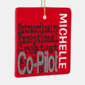 共同パイロット外カスタム極オーナメント セラミックオーナメント (右)