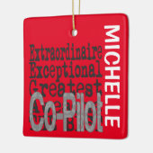 共同パイロット外カスタム極オーナメント セラミックオーナメント (左)