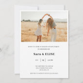 共同モダン卒業パ祝ティー 招待状 (裏面)