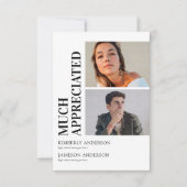 共同モダン卒業 サンキューカード (正面)