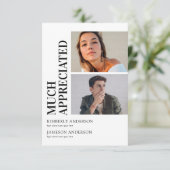 共同モダン卒業 サンキューカード (スタンド正面)