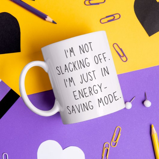 共同ワーカおもしろいーのオフィスのホワイトエレファントギフト ツートーンマグカップ