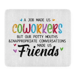 共同ワーカーの引用文 – 私たち共同ワーカーの友人 カッティングボード