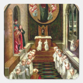 共同体へのヴァージンの出現 スクエアシール (正面)