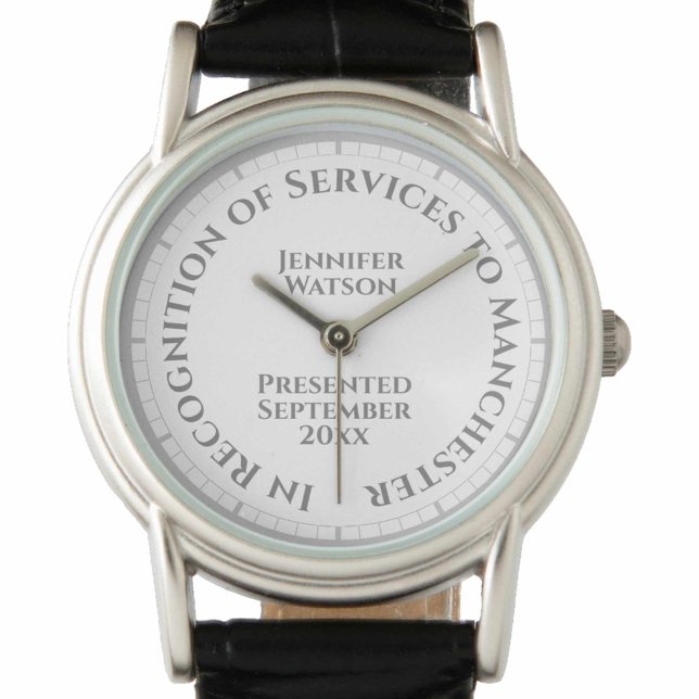 共同体監視人に対する業務の認定 腕時計 (クリエイターアップロード済み)