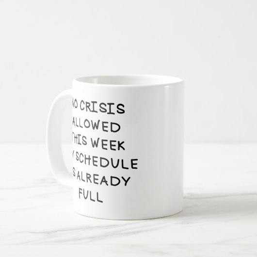 共同作業者ギフトコーヒーマグパーソナライズされたコワおもしろいー コーヒーマグカップ (正面左)